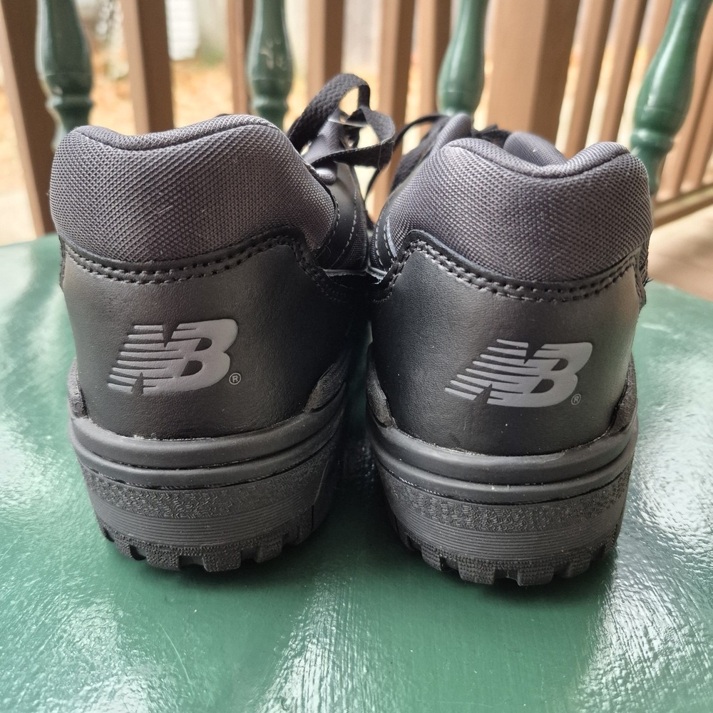 New Balance 550 Shoe Mens 10 Black Work Casual Streetwear Sneaker Minimalist 90s - Picture 6 of 11